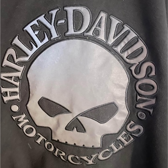 Harley Davidson Willie G Fleece Riding Jacket with Hood 2XL - Picture 5 of 9
